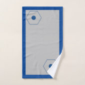 航空記号グラフパイロットドローン バスタオルセット (ハンドタオル)