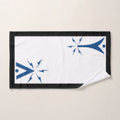 航空記号グラフパイロットドローン バスタオルセット (ハンドタオル)