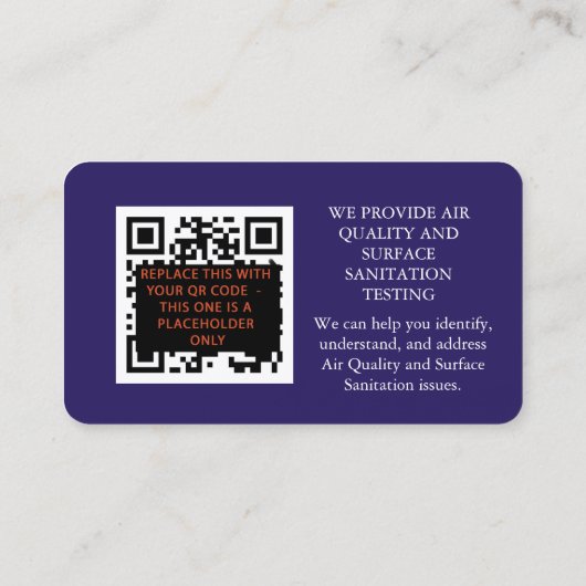 航空試験用名刺 名刺 (裏面)