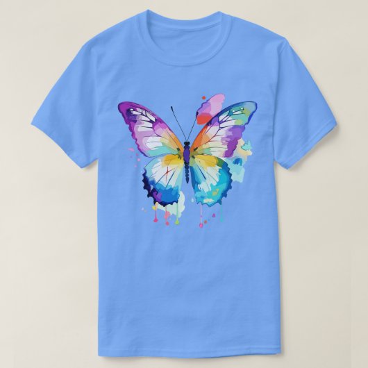 航空調和A万華鏡のように千変万化するパターンの色とインフルエンザ Tシャツ (デザイン正面)