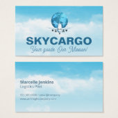 航空貨物 | 物流国際的物 (正面&裏面)