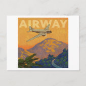 航空路 ポストカード (正面)