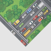 航空車両と建物シリーズ デザイン6 薄葉紙 (詳細)