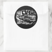 航空運送業者独立ステッカー ラウンドシール (バッグ)