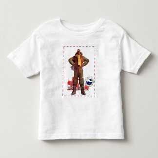 航空郵便のパイロット トドラーTシャツ