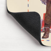 航空郵便のパイロット マウスパッド (コーナー)