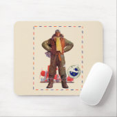 航空郵便のパイロット マウスパッド (マウス)