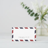 航空郵便の護衛カード プレイスカード (スタンド正面)