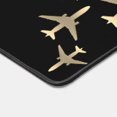航空金ゴールド機 デスクマット (コーナー)