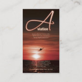 航空飛んでいるな業務市場 名刺 (裏面)