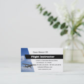 航空飛行インストラクター 予約カード (スタンド正面)