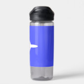 航空飛行機飛行機パイロット飛んでいるスカイ ウォーターボトル (背面)