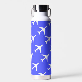 航空飛行機飛行機パイロット飛んでいるスカイ ウォーターボトル