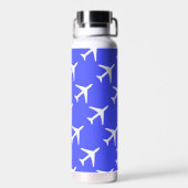 航空飛行機飛行機パイロット飛んでいるスカイ ウォーターボトル (背面)