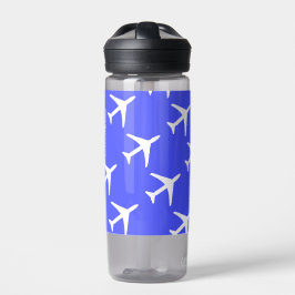 航空飛行機飛行機パイロット飛んでいるスカイ ウォーターボトル