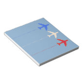 航空飛行機 ノートパッド (アングル)