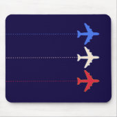 航空飛行機 マウスパッド (正面)