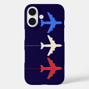 航空飛行機 iPhone 16ケース