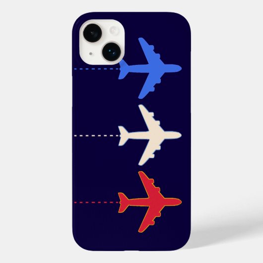 航空飛行機 Case-Mate iPhoneケース (裏面)