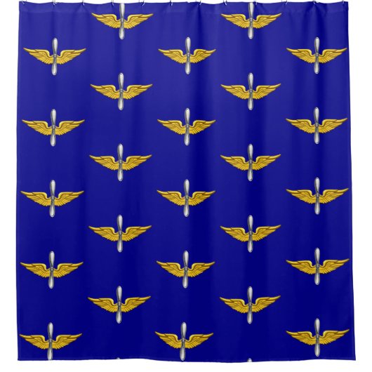 航空 シャワーカーテン (正面)