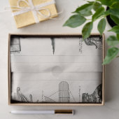 航空 ナビゲーション (1897)  エフェメラ デコパージュ 薄葉紙 (ギフト)