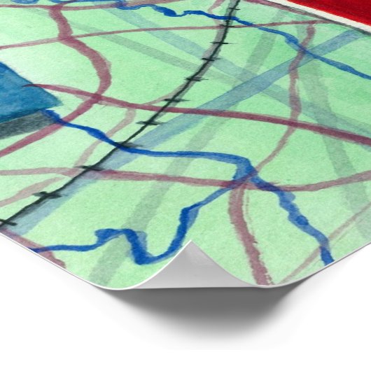 航空 ポスター (角)