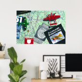 航空 ポスター (ホームオフィス)