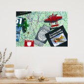 航空 ポスター (キッチン)