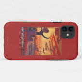 航空-女性の振るポスターのすばらしい週 Case-Mate iPhoneケース (裏面(横))