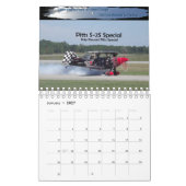 航空-思考の力 カレンダー (1月 2027)