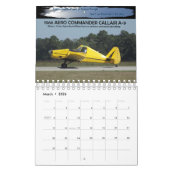 航空-思考の力 カレンダー (3月 2026)