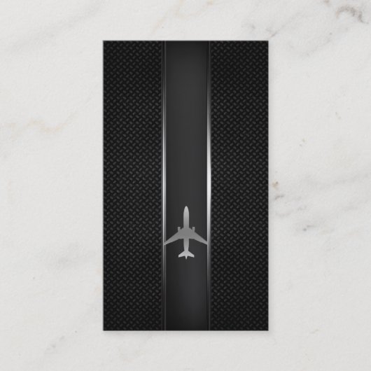 航空 – 航空機名刺 名刺 (正面)