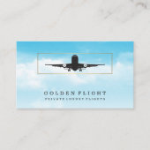 航空 | 雲と空 名刺 (正面)