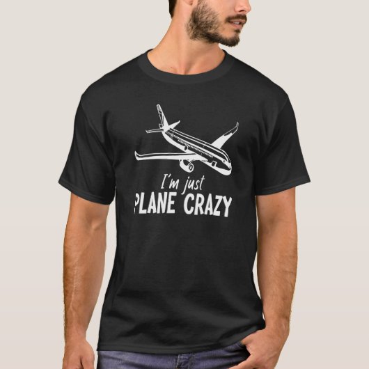 航空I'm飛行機クレイズ Tシャツ (正面)