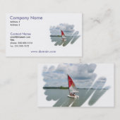 航行のおもしろいの名刺 名刺 (正面/裏面)