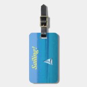 航行のカスタムな荷物のラベル ラゲッジタグ (正面縦)