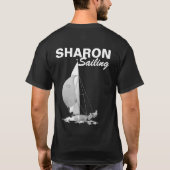 航行のチームTシャツ Tシャツ (裏面)