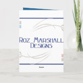 航行のヨットが付いている幸せな父の日カード カード (裏面)