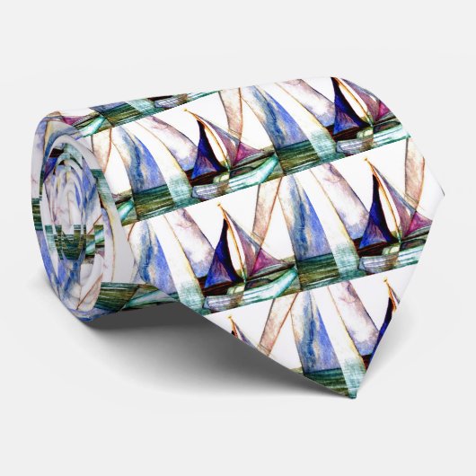 航行のヨットのおもしろいの人の航海のなタイのボート ネクタイ (ロール)