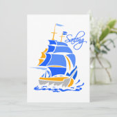 航行への招待、カスタマイズ可能 招待状 (スタンド正面)