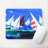 「航行ボート」のmousepad マウスパッド (マウス)