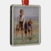 航行ボート メタルオーナメント (右)