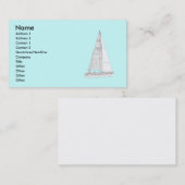 航行ボート 名刺 (正面/裏面)