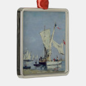航行ボート、c.1869 メタルオーナメント (右)