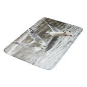 航行中のカモメ バスマット (アングル)