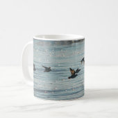 航行中の海鳥 コーヒーマグカップ (正面左)