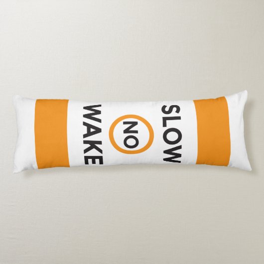 航跡のブイの抱き枕無し ボディピロー (裏面)