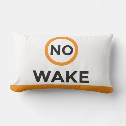 航跡のブイのLumbarの枕無し ランバークッション (正面)