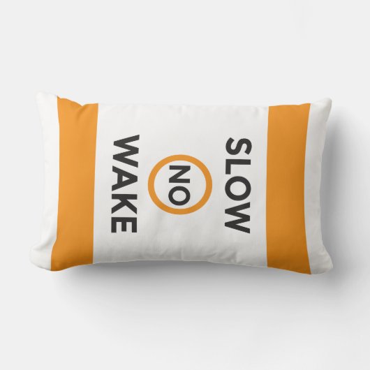 航跡のブイのLumbarの枕無し ランバークッション (正面)