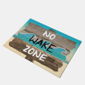 航跡の地帯無し ドアマット (アングル)